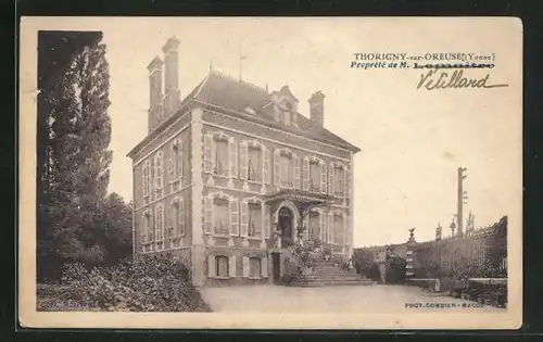 AK Thorigny-sur-Oreuse, Proprete de M. Lemaitre