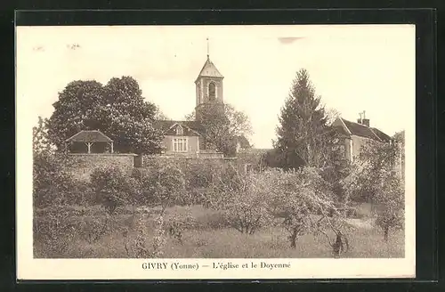 AK Givry, L`eglise et le Doyenne