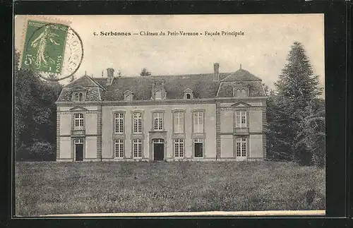 AK Serbonnes, Chateau du Petit-Varenne, Facade Principale