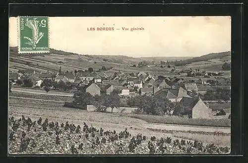 AK Les Bordes, Vue generale