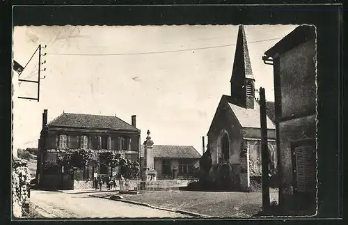 AK Les Bordes, L`Eglise, Kirche