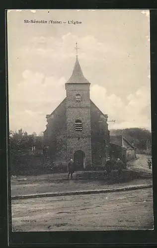 AK St-Serotin, L`Eglise, Kirche