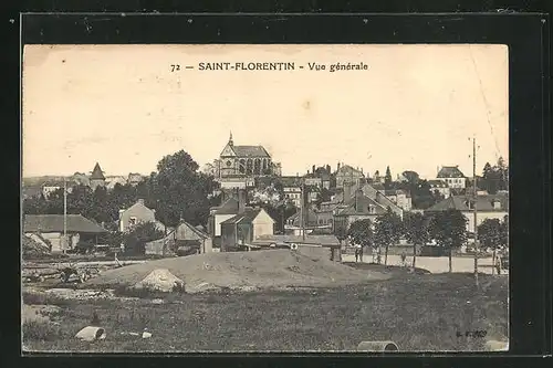 AK Saint-Florentin, Vue generale