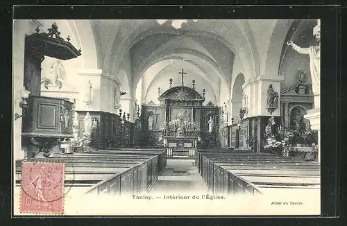 AK Tanlay, Interieur de l'Eglise