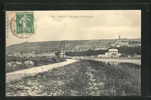 AK Joigny, Vue prise de la Baignade