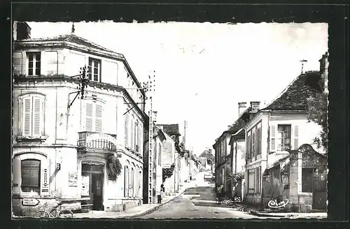 AK Courson-les-Carrieres, Rue du Faubourg