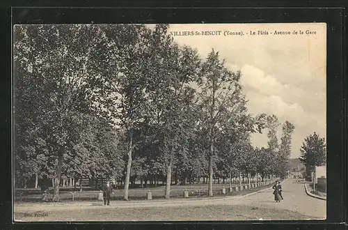 AK Villiers-Saint-Benoit, Le Patis, Avenue de la Gare