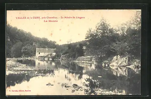 AK Chastellux-sur-Cure, Le Moulin de Lingoux, La Momie