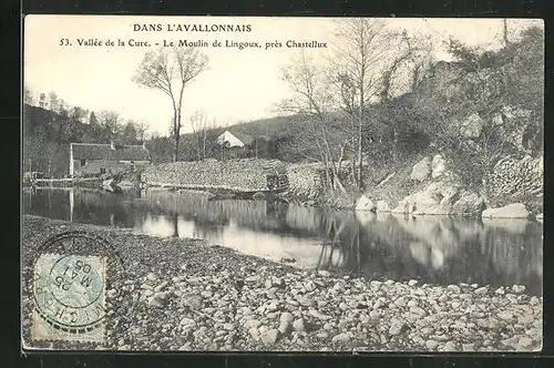 AK Chastellux-sur-Cure, Le Moulin de Lingoux