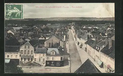 AK Villeneuve-l'Archeveque, Vue generale