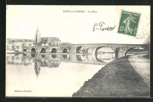 AK Pont-sur-Yonne, Le Pont