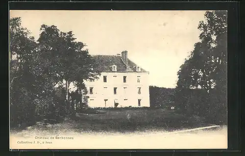 AK Serbonnes, Le Chateau, Ansicht vom Schloss
