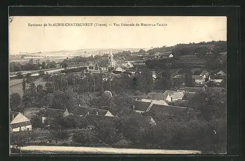 AK Merry-la-Vallée, Teilansicht mit Kirche