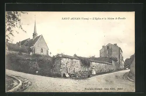 AK Saint-Agnan, L`Eglise et la Maison de Famille
