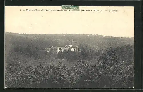 AK Saint-Léger-Vauban, Monastère de Sainte Marie de la Pierre qui Vire