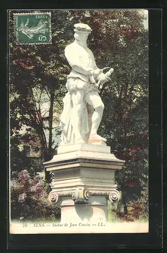 AK Sens, Statue de Jean Cousin