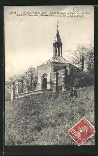 AK Sens, L`Ermitage Saint-Bond, Petite Chapelle au Sud-Ouest de Sens