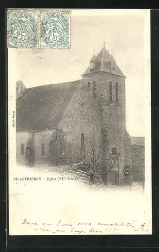 AK Villethierry, Eglise XIIe Siecle