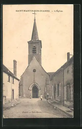 AK Saint-Martin-sur-Ouanne, L`Eglise