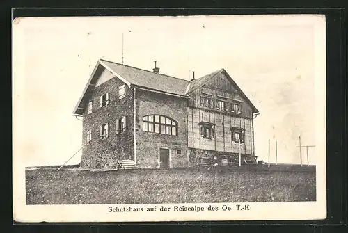 AK Schutzhaus auf der Reisalpe
