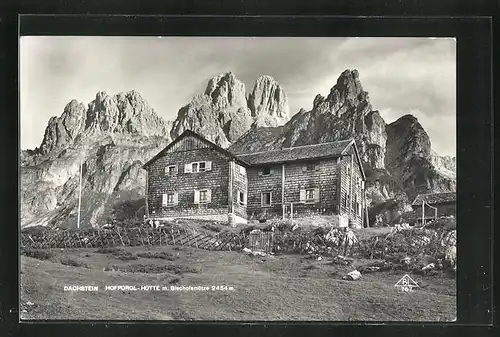AK Hofpürgl-Hütte, Ansicht mit Bischofsmütze