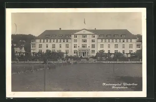 AK Winterthur, Hauptgebäude des Kantonsspital