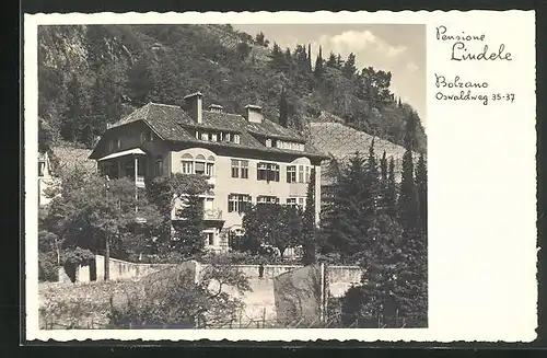 AK Bolzano, Hotel-Pension Lindele, Oswaldweg 35-37