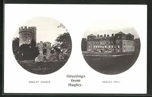 AK Hagley, Hagley Castle & Hagley Hall