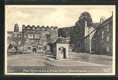 AK Blanchland, Post Office & Lord Crewe Arms, Ortspartie