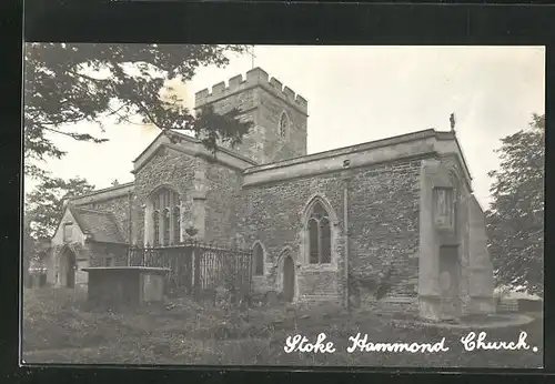 AK Stoke Hammond, View of the Church