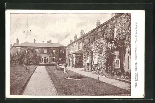 AK Droitwich, The Raven Hotel, The Upper Lawn