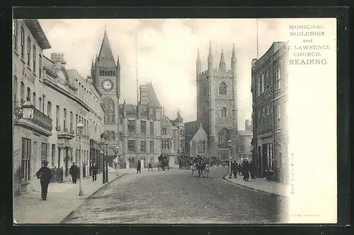 AK Reading, Municipal Buildings and St. Lawrence Church