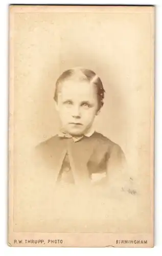 Fotografie Robert W. Thrupp, Birmingham, Portrait eines Mädchen's