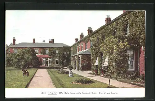 AK Droitwich, The Raven Hotel, The Upper Lawn