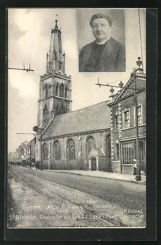 AK Gloucester, St. Nicholas Church, Vicar Rev. J. J. Luce