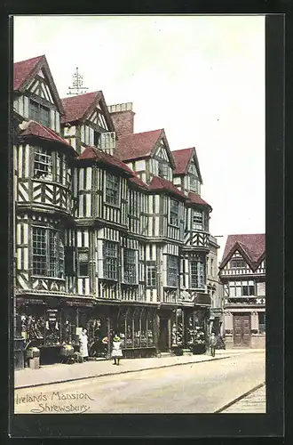 AK Shrewsbury, View of Irelands Mansion