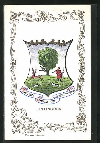 AK Huntingdon, Wappen der Ortschaft
