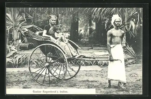 AK Indien, Gustav Hagenbeck`s Indien, Völkerschau