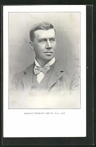 AK Portrait Dudley Stewart-Smith, Esq., K. C.