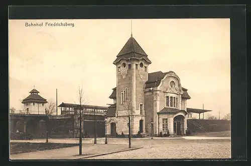 AK Hamburg-Dulsberg, Bahnhof Friedrichsberg