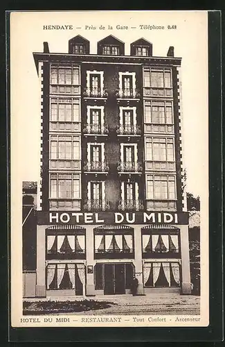 AK Hendaye, Hotel-Restaurant du Midi