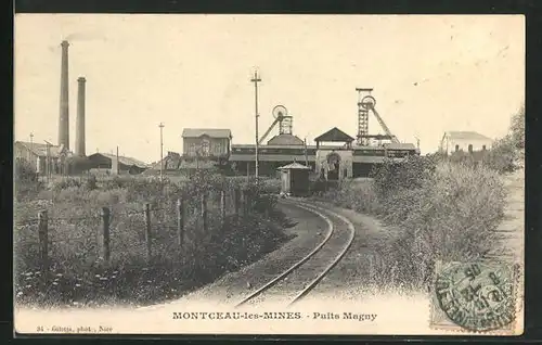 AK Montceau-les-Mines, Puits Magny