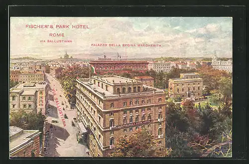 AK Roma, Fischers Park Hotel, Via Sallustiana