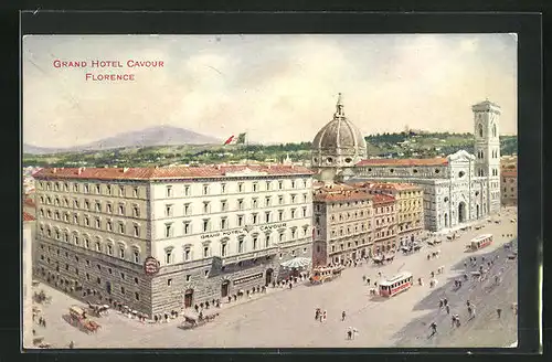 AK Florenz, Grand Hotel Cavour