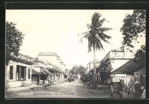 AK Pondichery, Rue des Comontis