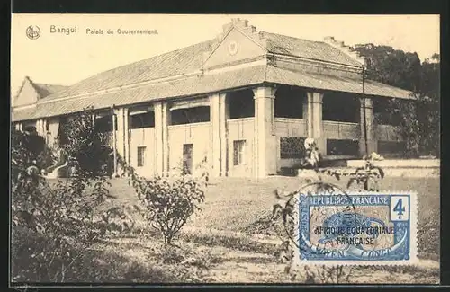 AK Bangui, Palais du Gouvernement