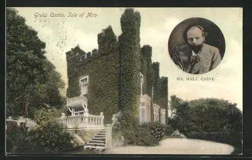AK Isle of Man, Greba Castle, Mr. Hall Caine