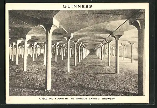 AK Dublin, Brewery of Arthur Guinness, Son & Co., Malting Floor