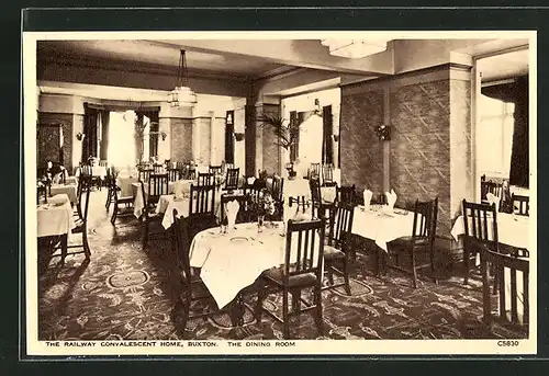 AK Buxton, The Railway Convalescent Home, The Dining Room