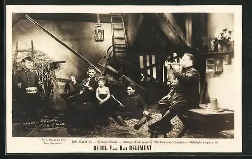 AK De Big van het Regiment, Filmszene mit Adolphe Engers